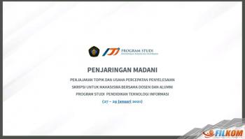 Pendidikan Teknologi Informasi Fakultas Ilmu Komputer Filkom Universitas Brawijaya